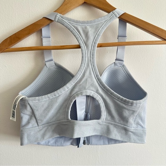 Women's Light Blue Sports Bra - Picture 4 of 7
